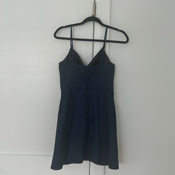Short Navy Dress - Picture 3 of 4